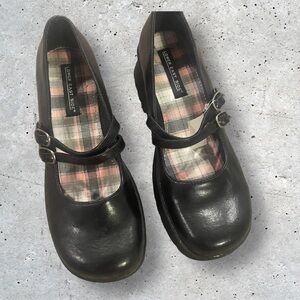 Y2K Vintage Lower East Side Chunky Black Platform Mary Jane Shoes 9 NWT